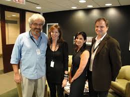 Actor Writer Director Harold Ramis Tribeca Film Festival Co Founder Jane Rosenthal Betsy Steinberg Of The Illi Tribeca Film Festival Digital Media Art Actors