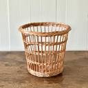 Fitched Scottish Willow Waste Basket - Larger Cross