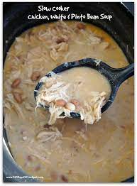 This link is to an external site that may or may not meet accessibility guidelines. Slow Cooker Chicken White Bean And Pinto Bean Soup 365 Days Of Slow Cooking And Pressure Cooking