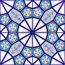 Armada Cini 20x20 Cm Ac 3a Kutahya Cami Cinisi Geometrik Desenli Seramik Cini Karo 2020 Desenler Seramik Sanat
