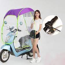Waterproof Universal Motorcycle Sun Shade Scooter Umbrella Rain Cover Mobility Under 32 Motor Scooters Umbrella Shade Cover