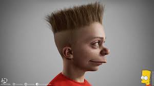 00:49 pst, mar 23, 2020. So Sehen Die Simpsons In Echt Aus 3d Modelle Von Hossein Diba Seriesly Awesome