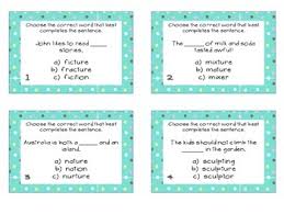 Phonics is like an adventure. Phonics Task Cards Final Syllables Tion Ture Ion Tpt