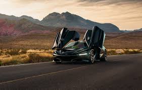 Gallery of mclaren 720s (2018) images | wallpaper 23 of 95. Wallpaper Road Mountains Black Sports Car Front View Doors Mclaren 720s Images For Desktop Section Mclaren Download