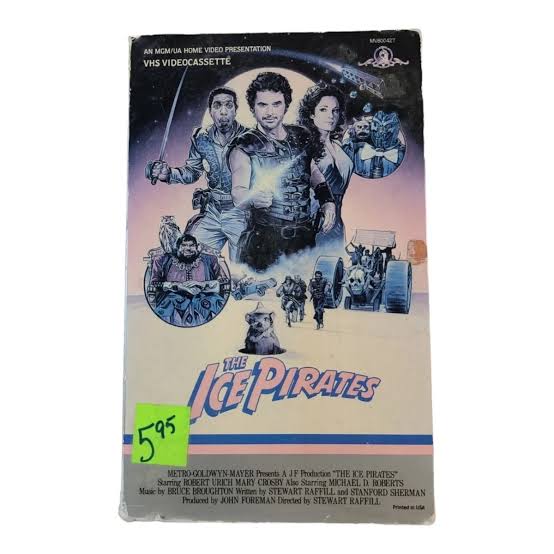The Ice Pirates 1984 VHS MGM UA Big Box Robert Urich Sci-fi Adventure  Comedy | eBay