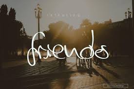 Please, talk with the author for commercial use or for any support. Friends Script Font Free Download