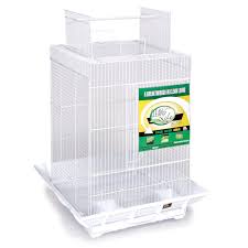 Bird Cage Seed Guard Plastic Prevue Pet Products Clean Life Playtop Bird Cage Sp851 White White Base Bar Color Bird Cage Clean Life Cage