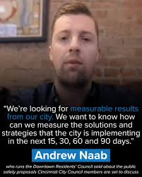 Cincinnati City Council members are set to discuss newly proposed measures  Tuesday about combating crime in the downtown area following a violent  fight that caught national attention. Andrew Naab, the president of