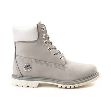 Womens Timberland 6 Metallic Collar Premium Boot Gray White In 2020 Timberland Boots Women Timberland Boots Women Outfit Grey Timberland Boots