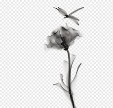 Black and white images appear to be more timeless than color images. Black And White Flower Watercolor Painting Drawing Watercolor Flowers Dragonfly Ink Brush Ink Wash Painting Artist Watercolor Painting Drawing Painting Png Pngwing