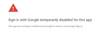 One or more files may fail to verify. Solved Google Analytics Message This App Has Not Been Ve Alteryx Community