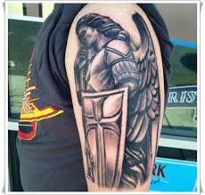 In season 5, michael has new tattoos on his arms, and on the front and back of his hands. 30 Perfect St Michael Tattoo Design Ideas