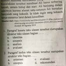 Maybe you would like to learn more about one of these? Paragraf Kesatu Teks Ulasan Tersebut Merupakan Struktur Teks Ulasan Bagian A Identitas B Brainly Co Id