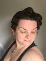 Pin curls are also an amazing method for heatless curls if you're trying to stay away from hot tools. Vintage Hair Setting Rollers And Pin Curls Something Definitely Happened