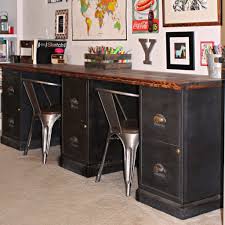File Cabinet Desk Diy Home Office Diy Desk Repurpose Furniture File Cabinet Desk File Cabinet Desk Diy Diy File Cabinet