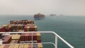 A giant container ship that has been stuck across the suez canal for over a day, has been partially refloated. the efforts to dislodge the ever given container ship from the canal came to fruition on wednesday afternoon. 5 W77mmhtoy7m