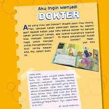 Buatlah contoh puisi yg bertema jika aku menjadi seorang dokter hewan 37520828 santisusilawati964 santisusilawati964 11 menit yang lalu b. Cerita Tentang Cita Cita Menjadi Dokter