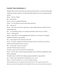 Kamit (sandiwara bahasa jawa) selasa, 01 oktober 2013 gusmel riyadh. Contoh Sandiwara Bahasa Jawa Aneka Macam Contoh