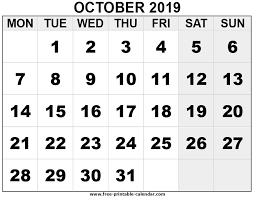 2019 October September Calendar 2018 Calendar Template Calendar Template