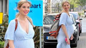 Rachel annabelle riley (born 11 january 1986)3 is an english television presenter and mathematician. Pregnant Rachel Riley Beams Leaving Countdown Studios Ahead Of Mat Leave Opera News