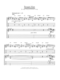 Ac dc chords & tabs. Boogie Man By Ac Dc Guitar Tab Guitar Instructor
