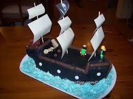 Piratenschiffkuchen Pirate Ship Cake Kindergeburtstag Kinderkuchen Kuchen Ninjago Kuchen Pirat Kuchen Kindergeburtstage