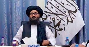 The taliban's mullah ghani baradar (seen here last year with pomepo after signing trump's deal) is on his way from qatar to kandahar to become afghanistan's president. Vrdhplfty5 H M