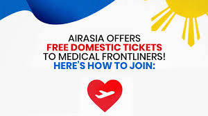 Air asia selalu hadir dengan promo tiket murahnya. Free Airasia Tickets For Medical Frontliners Here S How To Join The Poor Traveler Itinerary Blog