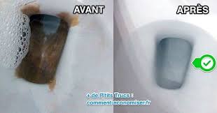 L Astuce Pour Detartrer Le Fond De La Cuvette Des Wc Sans Effort Nettoyage Detartrer Trucs Et Astuces