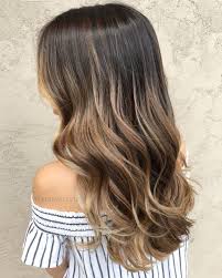 Black And Light Brown Balayage Light Brown Balayage Balayage Brunette Dark Blonde Balayage Long Hair Color