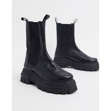 Firmly on the sweet side of things, though, is the ability to wear chelsea boots anytime, anywhere. Buy Asos Design Aqum Premium Leather Chunky Chelsea Boots In Black At Goxip