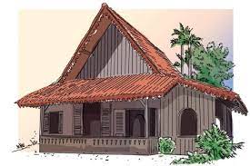 10 contoh gambar rumah betawi minimalis. Rumah Adat Betawi Joglo Rumah Joglo Limasan Work