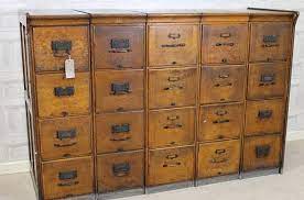Complete your office space with the versatile. Vintage Oak Filing Cabinet Antique Office Furniture Filing Cabinet Office Storage Furniture