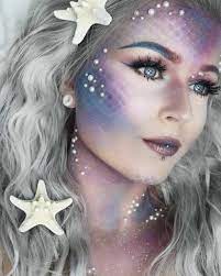 Dadurch hält die schminke besser und deine haut wird geschützt. Meerjungfrau Schminken 70 Ideen Fur Kleine Und Grosse Nixen