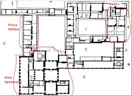 Prince William And Kate S Apartment Floor Plan 800 581 Kensington Palace Apartments Floor Plans Kensington Palace