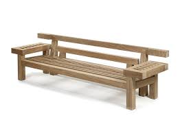 Louis Benech For Royal Botania Teak Garden Bench Royal Botania Modern Bench Outdoor