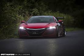 Speedhunters Car Vehicle Honda Honda Nsx Stance Camber Lb Performance Widebody 1080p Wallpaper Hdwallpaper Desktop Nsx Honda Japan Cars