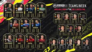 De gea and leno are at a lower level. Sadio Mane Martial Schmeichel Fifa 20 Team Of The Week