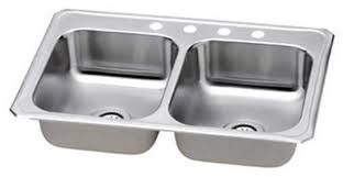 Check spelling or type a new query. 33 X 22 X 7 Inch Stainless Steel Satin Double Compartment Kitchen Sink Walmart Com Walmart Com