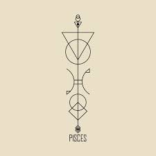 Check Out This Awesome Pisces Design On Teepublic Geometric Line Tattoo Pisces Constellation Tattoo Astrology Tattoo