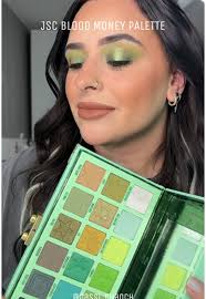 Jeffree Star Green Eyeshadow Palette