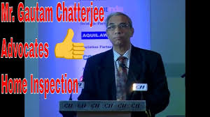 Mr Gautam Chatterjee Maharera Chairman Advocates Home Inspection Cii Home Inspection Home Maintenance Electrical Safety