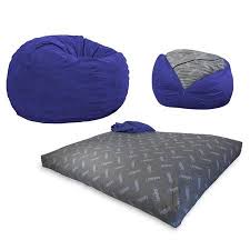 Cordaroy S Convertible Corduroy King Size Bean Bag Chair Navy Walmart Com In 2021 Bean Bag Bed Bean Bag Mattress Large Bean Bag Chairs