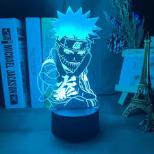 Naruto Uzumaki Disponible Sur Joylamp Lampe 3d Veilleuse Enfant Decoration D Une Petite Piece Deco Chambre Manga