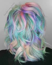 Get so hot you need to undress constantly. 20 Styles With Cotton Candy Hair That Are As Sweet As Can Be