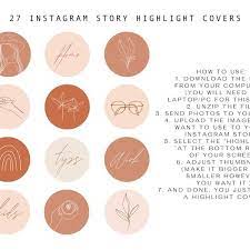Instagram Highlight Cover Line Illustration Storie Cover Etsy Line Illustration Instagram Highlights