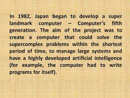 Lsi (large scale integration) which is the compaction of thousands of microprocessors in a microprocessor at this time. Samim On Twitter Computer A I History Japan S Fifth Generation Computer Systems Https T Co Pahrozesth Https T Co F5jews04o1