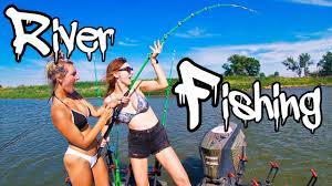 River Fishing & Bowfishing Deep Pools and Backwaters!!! (4th July  Special!!!) 