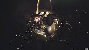 Their appearance and personality showed that they were dominant and. Hd Wallpaper Space Dark Anime Girls Picture In Picture Ykino Illuminated Wallpaper Flare