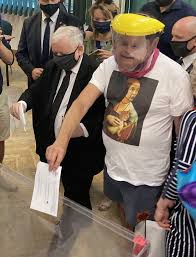 The two men were strongly nationalistic and. Jaroslaw Kaczynski Leader Of Pis Tries To Cast His Vote In Polish Presidential Election Europe